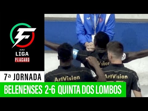Liga Placard: Belenenses 2 - 6 Quinta Dos Lombos