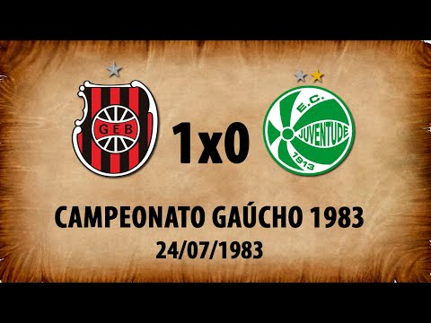 G.E.Brasil 1x0 Juventude - Campeonato Gaúcho 1983