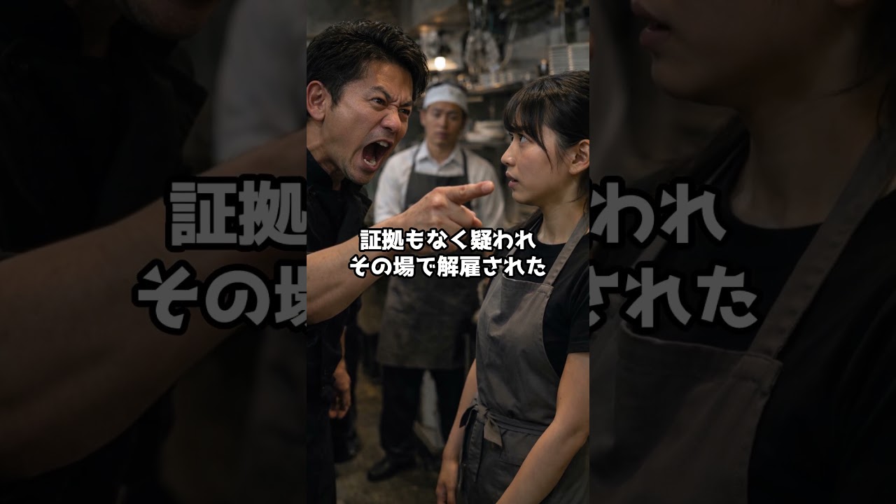 最低賃金の皿洗い少女が救った命。その正体を知った瞬間、全員が黙り込んだ