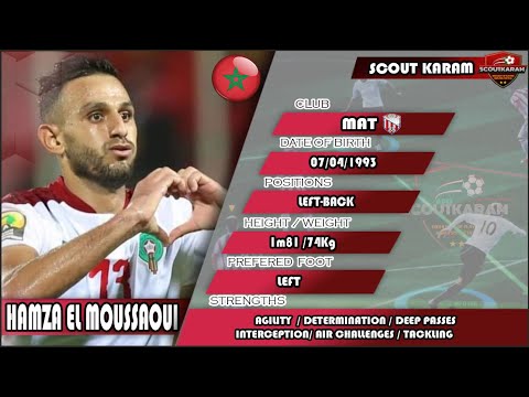⚫HAMZA EL MOUSSAOUI  ⚫ [NATIONAL TEAM-MOROCCO] [3] [CHAN 2021] [**LEFT-BACK**] |SKILLS...| (HD)