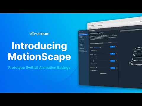 Introducing MotionScape: Prototype SwiftUI Animation Easings thumbnail