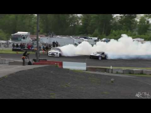 Jonathan Guitard Leading Martin Langlois - Dmcc Drift 2015 Round 2