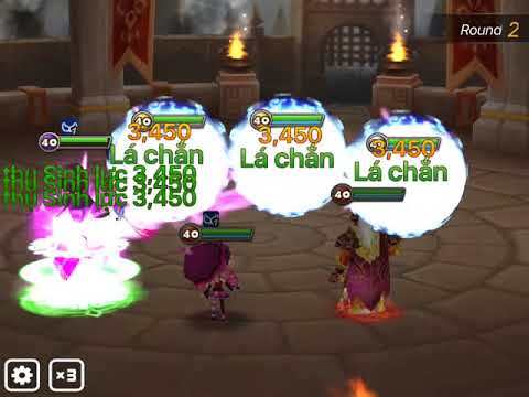 Combo Woonsa, Rica, Okeanos War Guild Stun 100% Part1