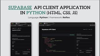 Download the video "How To Make a REST API - Full Reflex Tutorial"