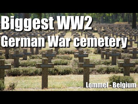 WW2 German War Cemetery - Lommel