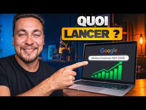 Les MEILLEURS BUSINESS SEO à lancer en 2026 (Parasite, GEO, Saas...)🔥