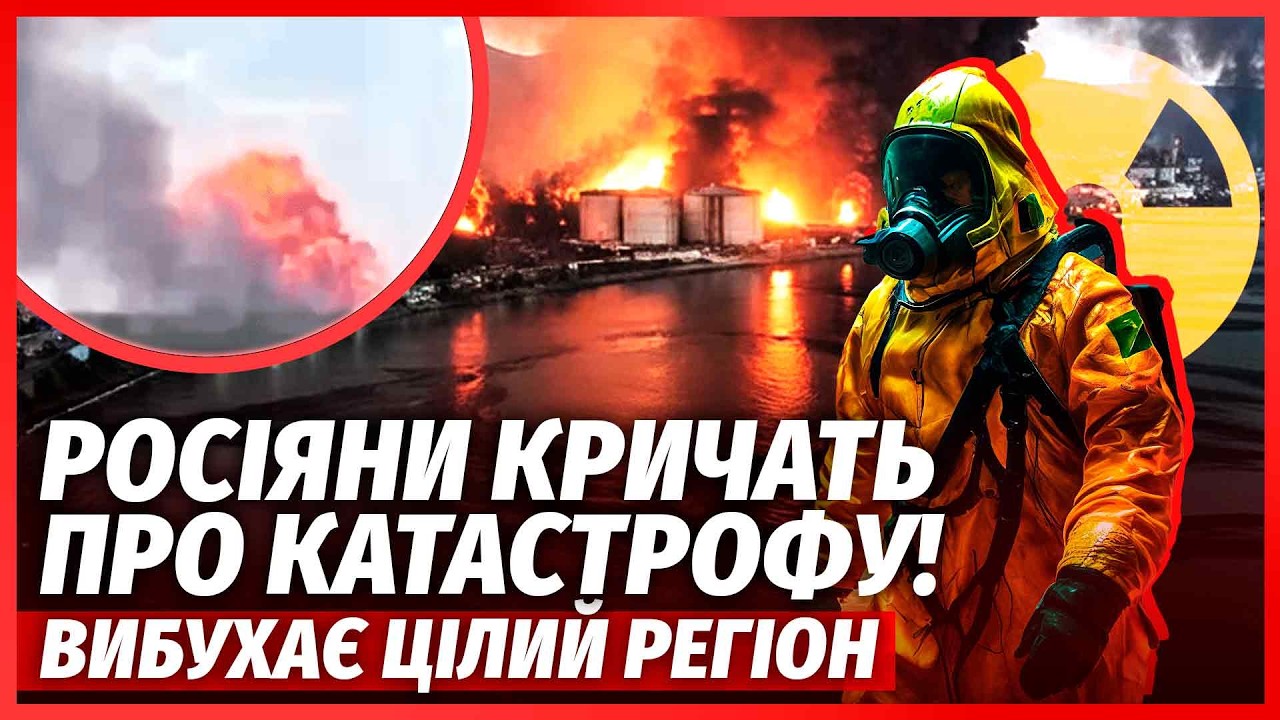 🔴Щойно! В РФ АРМАГЕДОН після ВИБУХІВ. Це НОВИЙ ЧОРНОБИЛЬ. Рознесли КЛЮЧОВУ Н