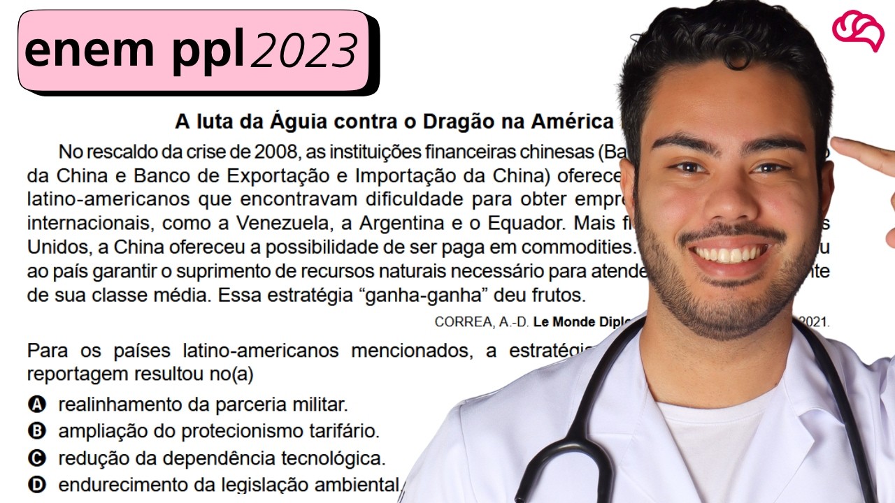 Resolução em Vídeo — Questão 90 ENEM 2023 PPL