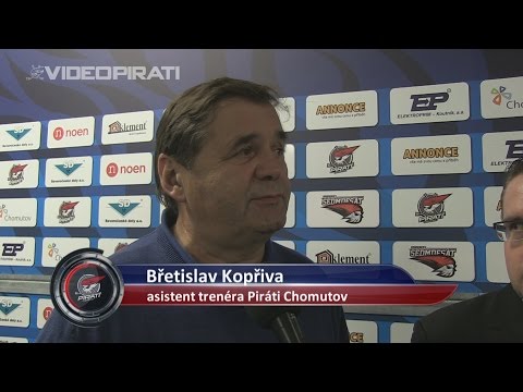 9. kolo TELH: Piráti Chomutov - HC Verva Litvínov 1:0 ohlasy trenérů