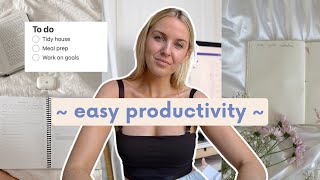 5 Time Management Ideas for *Easy* Productivity