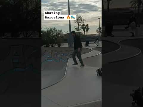 Skating Barcelona 🔥🛼 #barcelona #spain #skating #travel #urban #city #europe #cool #sun