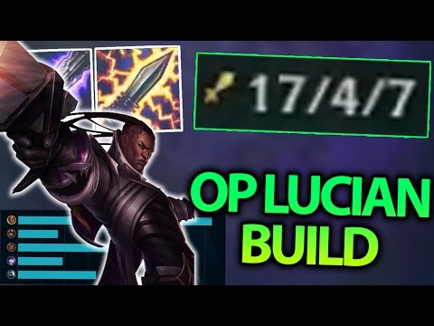 THIS NEW OP LUCIAN BUILD MAKES HIM GOD TIER AGAIN! SEASON 7 LUCIAN ADC - League of Legends