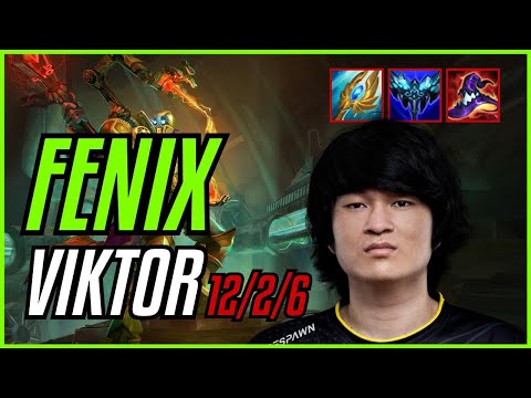 FENIX - VIKTOR vs WUKONG MID - NA CHALLENGER - PATCH 11.9 QUADRAKILL