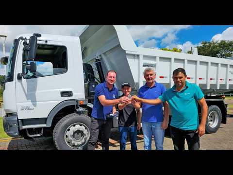 BOM JESUS DO SUL - recebe novo caminhão caçamba para reforçar setor rodoviário