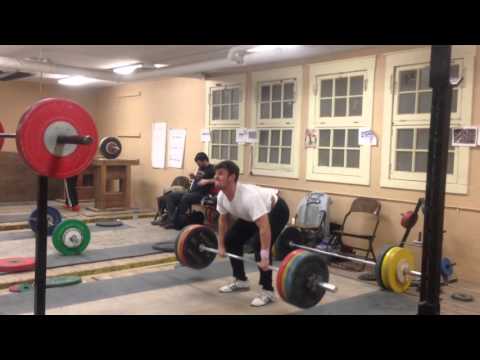 145kg (319lb) clean and jerk at Sayre Park weightlifting, Chicago IL.
