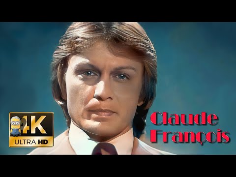 Claude François AI 4K Colorized Enhanced - Le Mal Aimé 1974