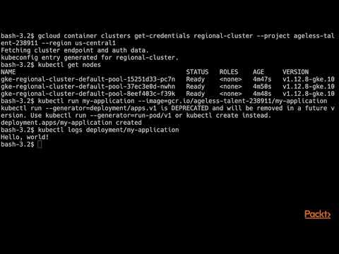 Hands On Cloud Native Development with Kubernetes Deploy 1st Cloud Native App to GKE|packtpub com
