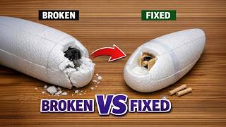 Fixing Foamies   How to fix Styrofoam airplanes