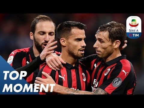 Suso Strike | Milan 3-2 Sampdoria | Serie A