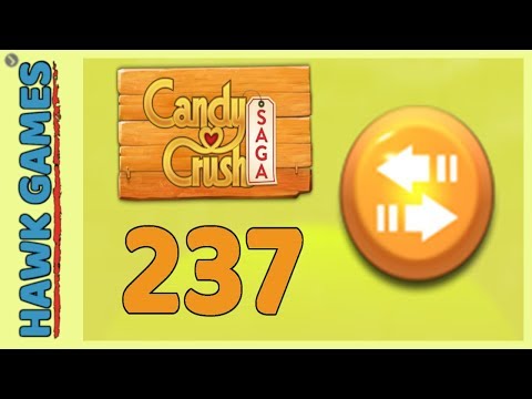 Candy Crush Saga Level 237 (Moves level) - 3 Stars Walkthrough, No Boosters