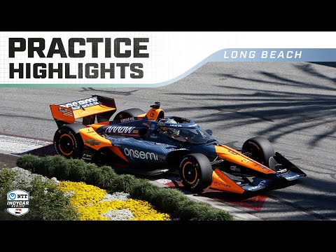インディ2025 第3戦 ロングビーチ（市街地コース）FP2ハイライト動画