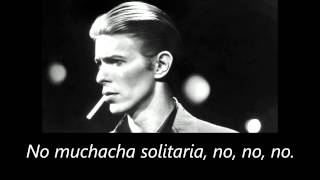David Bowie - Ragazzo Solo, Ragazza Sola Sub. Español