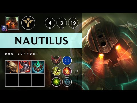 Nautilus Support vs Rell - EUW Grandmaster Patch 25.11