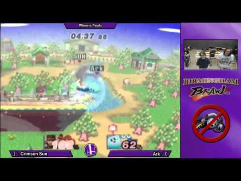 Birmingham Brawl 6 PM Singles WF - CrimsonSun (Snake) vs. Ark (Ivysaur, Kirby)