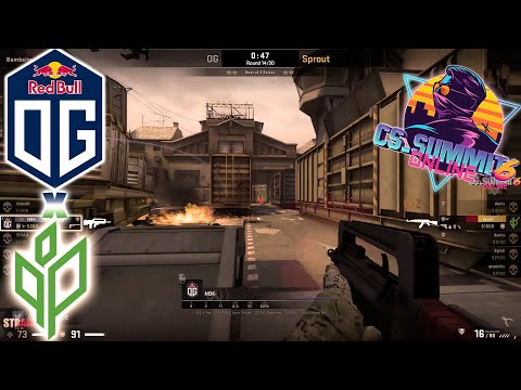 OG ON FIRE! 🇪🇺 OG vs 🇩🇪 Sprout TRAIN HIGHLIGHTS - cs summit 6 Europe Regional Qualifier