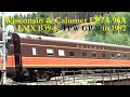 Wisconsin Calumet FP7A 96A GP7 614 617 LMX B39 8 TPW GP20 BN SP 1992 Part 16 3 Of 4