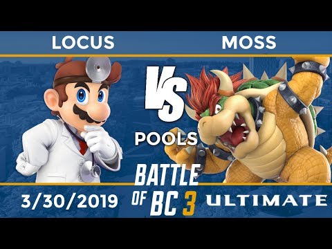 BoBC3: Pools - TGS|Locus (Dr. Mario) vs Plus|Moss (Bowser)