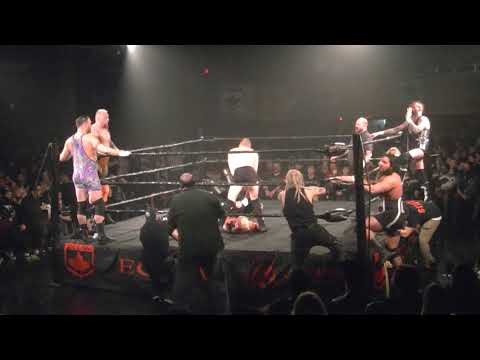 Voros vs Bishy Wishy vs Derek Drexel vs Steve West and Travis Williams