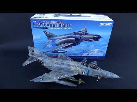 McDonnell Douglas F-4E AUP Upgraded Hellenic Phantom II 1/48 (Meng) Build and final reveal