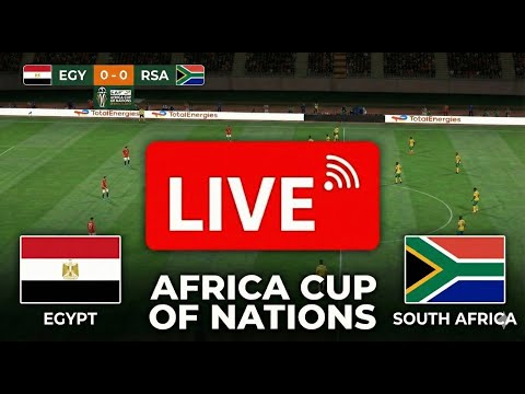 🔴LIVE: EGYPT VS SOUTH AFRICA | AFRICA CUP OF NATIONS 2025 | SIMULATION GAMEPLAY