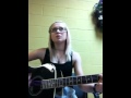 Taylor Todd sings 'I don't regret' by Barlow Girl ...