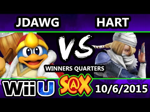 S@X 118 - Jdawg (DeDeDe) Vs. SH | Hart (Sheik) SSB4 Winners Quarters - Smash Wii U - Smash 4