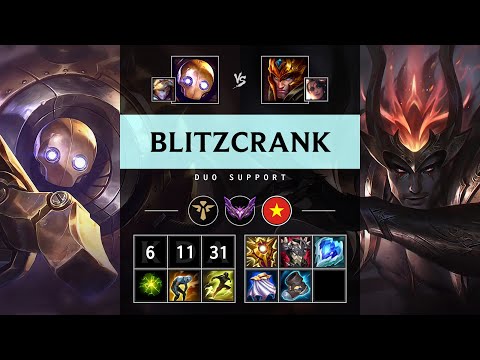 Blitzcrank Support vs Jarvan IV - VN Master Patch 25.17