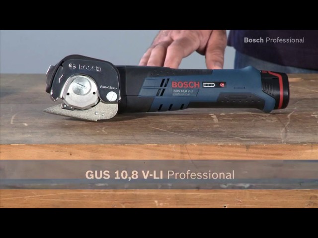 Bosch GUS 12V-300 12V Li-Ion accu schaar set (2x 2.0Ah accu) in L-Boxx-image