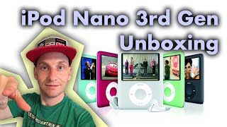iPod Nano 3rd Gen Unboxing and Cover Flow demonstration