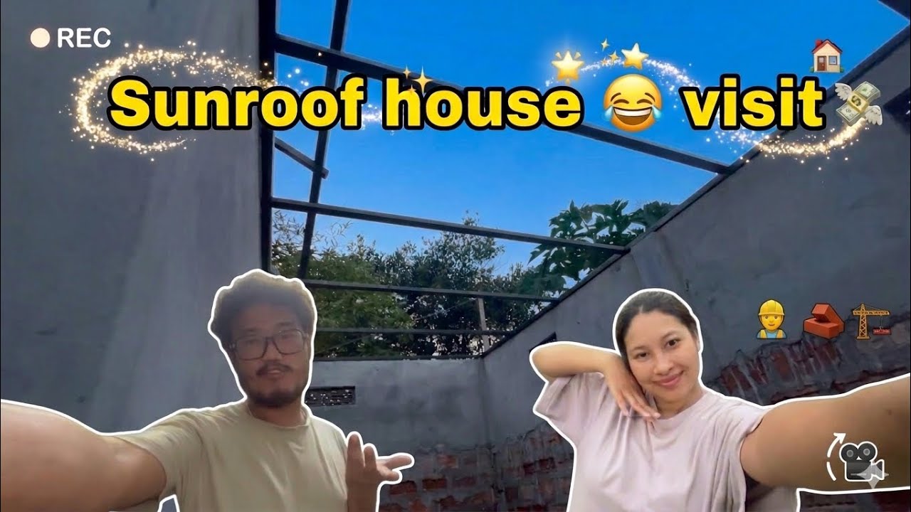 Sunroof house visit again @rizzedtoday 