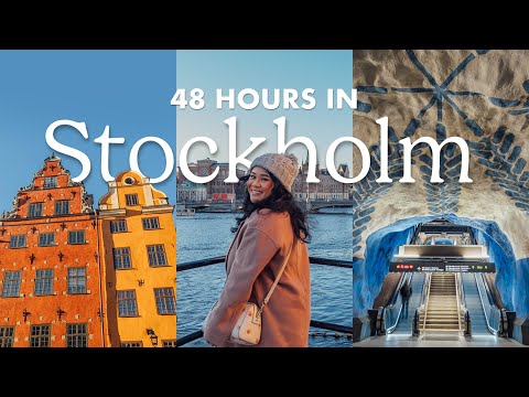 48 Hours in Stockholm 🇸🇪 | Gamla Stan, Vasa Museum, Ice Bar & T-Centralen Art Installation | Contiki