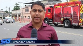 Vazamento de gás interdita rua em São Gonçalo