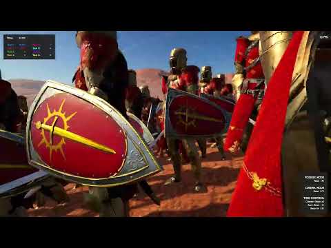 Epic Fantasy Battle Simulator - WEST KINGDOM vs UNDEAD