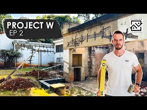 Flipping a Tuscan Disaster – Structural Crack Repairs! (Project W - Ep 2)