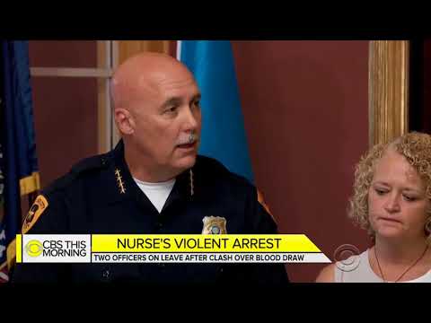 Utah Nurse Arrest (CBS News)