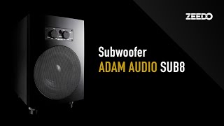 Video thumbnail for ADAM Audio SUB8 | Prezentare Zeedo by ZeedoShop