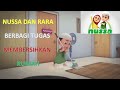 Nusa Dan Rara Berbagi Tugas Bersihkan Rumah