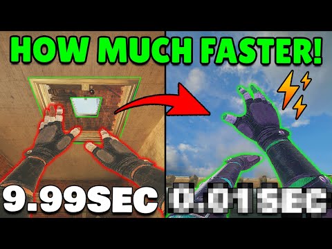 Testing How FASTER Can Oryx Climb Hatches AFTER The BUFF! - Rainbow Six Siege