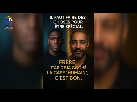 Frère, t’as déjà coché la case “humain”, c’est bon.