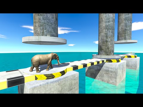 Paths of Hydraulic Press - Animal Revolt Battle Simulator